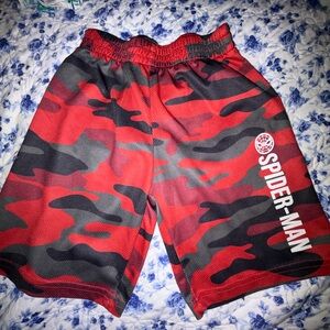 Marvel Red and Black Shorts